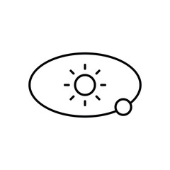 Orbit vector icon