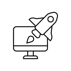 Space Exploration vector icon