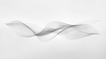 Abstract Art: A Wave of Lines
