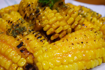 corn ribs food menu that looks delicious for snacks