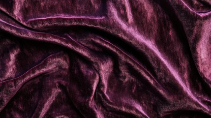 A luxurious velvet fabric draped elegantly, emphasizing softness, deep color, and refined texture.