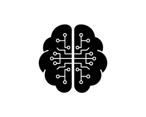 creative details machine learning process icon vector illustration