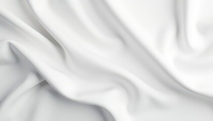 Fototapeta premium Crisp, unblemished white satin backdrop, perfect for product photography , photography, product