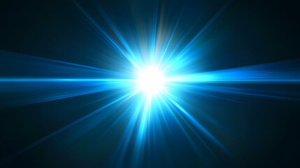 Obraz premium Shining light with blue glow color , bright, glowing, illuminated, radiant, vibrant, electric, luminescent, neon. Sapphire Beam. Illustration