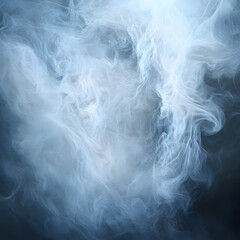 Close-Up Of Soft And Delicate White Feathers In Teal Toning, Abstract Background Texture.