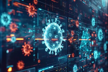 Digital Visualization of Viruses Alongside Data Analytics Techniques in Modern Scientific Research Today