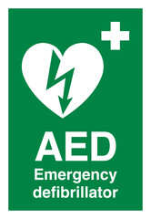 AED - Emergency defibrillator