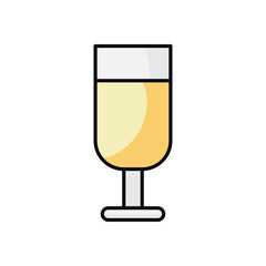 Bellini vector icon