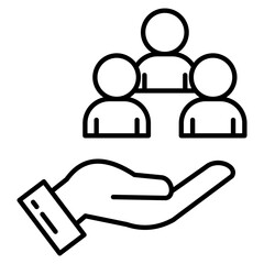 Public Service  Icon Element For Design