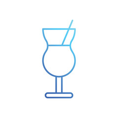 Pi�a Colada vector icon
