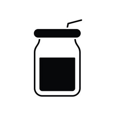 Cold Brew Coffee vector icon