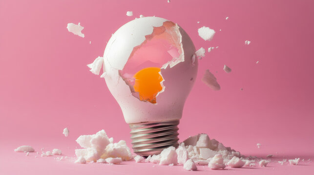 404 error page not found banner. Broken light bulb. Oops... Not found concept. Abstract digital low poly wireframe vector illustration. Website development, programming or web design element.