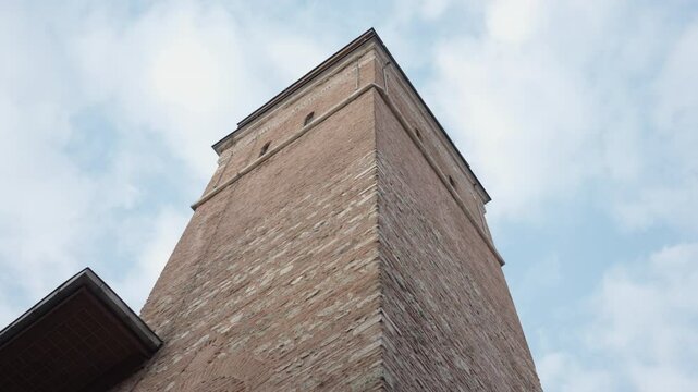 The tower section of the Arap Mosque in the Karak&ouml;y district. Reflecting the Gothic architectural style, this structure was built by the Genoese in the 14th century and later converted into a mosque.