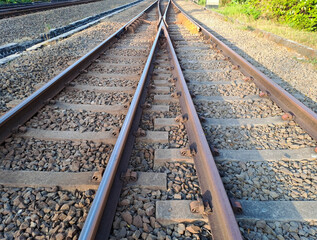 Rail Road Tracks in Indonesia	
