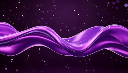 Purple liquid flowing design