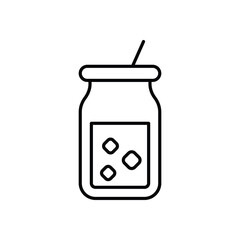 Coconut Water vector icon