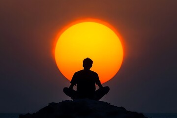 a bold piece where a dazzling figure stands out against dazzling sun lifting rich link between humans and cosmic ball that softly glows on our mortal life  
