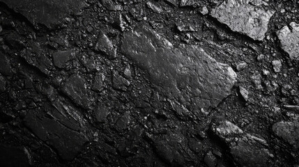 An asphalt road texture serving as a versatile background