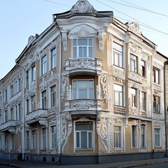 Obraz premium Antique ornamented building