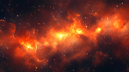 Naklejka premium Explosion of sparks. Nebula Sparks. Illustration