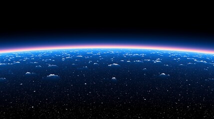 Obraz premium Planet Earthrise for Space View.