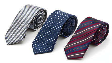 tie on white background