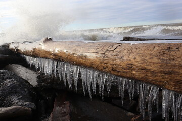 Lake Ontario Winter Freeze