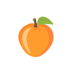 Persimmon Icon | Minimalist & Eye-Catching Symbol.
