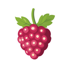 Raspberry Icon | Neat & Minimalist Vector Artwork.
