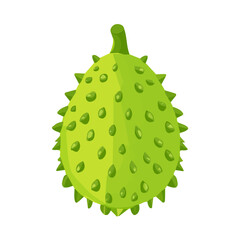 Soursop Icon | Fresh & Neat Digital Illustration.