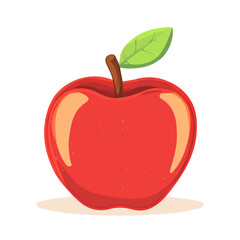 Velvet Apple Icon – Vector Illustration of the Smooth and Unique Fruit
