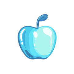 Wax Apple Icon – Vector Illustration of the Tropical Fruit
