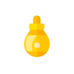 Yellow Mombin Icon – Vector Illustration of the Tropical Yellow Mombin Fruit
