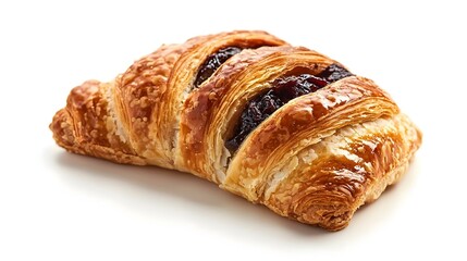 A pastry against a white background