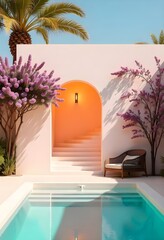 luxury swimming pool