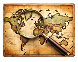 old map of the world