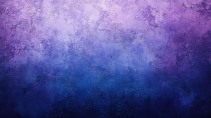 Radiant hue and shine: artistic backdrop featuring a bluish-purple gradient, textured noise, and open space for a defined cutout design