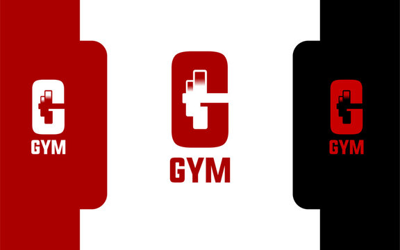 Letter G Gym Fitness Logo