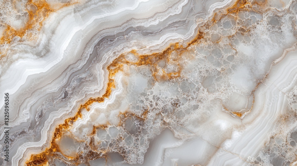 Aufkleber rustic marble texture background featuring subtle food stains and a golden ratio focal point suitabl