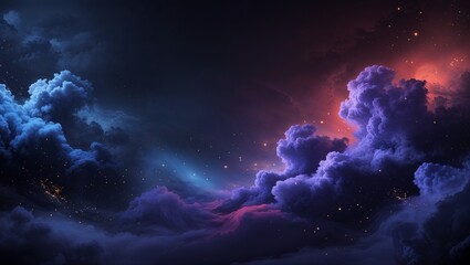Fototapeta premium Dark Dramatic Gradient Wallpaper - AI-Generated Moody Abstract Background