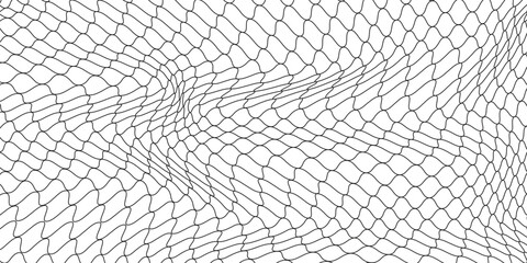 Mesh texture for fishing nets. Grunge pattern for sportswear or soccer goal, volleyball net, basketball hoop, hockey, athletics. eps10