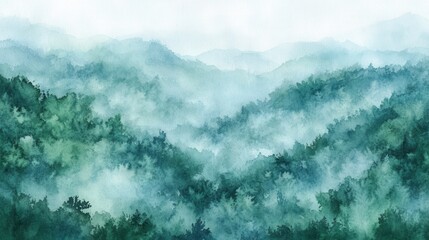 Serene Softly Blurred Organic Background Scene