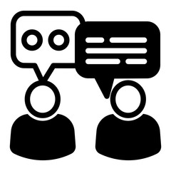 Communication Icon - Mixed Style - Business Value Themes