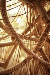 Rattan craftsmanship encompasses the weaving of rattan into various forms. Mainly found in tropical forests, rattan serves as the primary material. The cultural legacy warrants preservation.