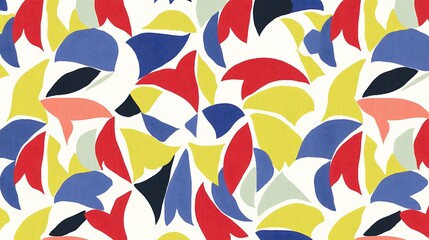 Abstract Art Seamless Pattern Design for Decor