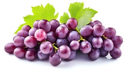 Fototapeta premium Isolated grapes bunch
