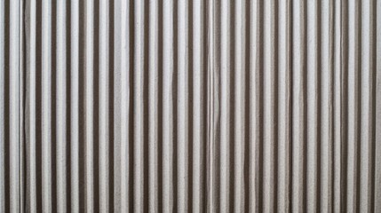 Obraz premium Grey and Brown Corrugated Cardboard Texture Background