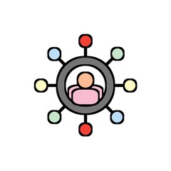 vector illustration of an abstract background