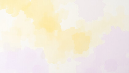 Obraz premium A pastel watercolor background featuring light coral, lavender, and sky blue with a subtle, textured appearance, evoking warmth and calmness