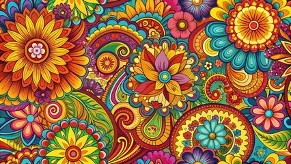 1970s Retro Backgrounds, Vintage Color Patterns, 70s Aesthetic, Groovy Wallpapers, Psychedelic Designs,  Bohemian Textures